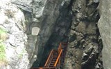 Vorderkaserklamm - Rakousko - Vorderkaserklamm, místy jen 80 cm široká