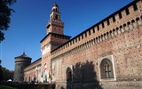 Castello Sforzesco - Itálie - Milán - Castello Sforzesco, 1450-76, dnes několik muzeí a knihoven