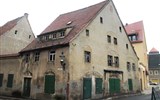 Za památkami UNESCO v Krušnohoří  a zážitková muzea 2020 - Německo - Freiberg - Cech koželuhů, založen 1554, předtím společný cech se ševci
