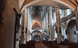 Advent ve Freibergu a slavnost horníků - Německo - Freiberg - Dóm P.Marie, pozdně gotický, halový 3lodní kostel