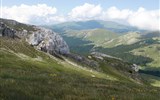 Bucegi - Rumunsko - krása táhlých hřebenů pohoří Bucegi