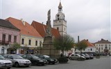 Slavnost chřestu a celebrity Ivančic 2020 - Česká republika - Ivančice - Palackého náměstí a věž kostela P.Marie