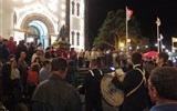 Furnas - Portugalsko - Azory - Furnas svátek s vynášením sochy sv.Anny z kostela