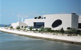 čtvrť Belém - Portugalsko -  Výzk.centrum Champalinaudovy nadace, návrh Ind Ch.Correa, z odkazu nejboh.Portugalce