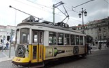 Lisabon - Portugalsko - Lisabon, městská tramvaj,bývalo 27 linek, dnes 10, elektrifikace 1901, kdo s ní nejel nebyl v Lisabonu