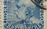 František Josef - Rakousko - poštovní známka z roku 1908 s postrétem Františka Josefa