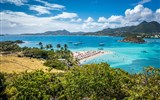 Mozaika Karibiku - Karibik - Martinique - jeden ze zámořských departementů Francie o rozloze 1128 km2