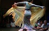 flamenco - Španělsko - flamenco v Seville (Wiki-Schnobby)
