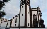 Azorské ostrovy, San Miguele a Terceira, Lisabon 2022 - Portugalsko - Azory - Igreja de São Pedro, původní 1418, přestavěn před 1645