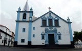 Azorské ostrovy, San Miguele a Terceira, Lisabon 2023 - Portugalsko - Azory - Angra do Heroismo, kostel Nossa Senhora da Conceição, asi 1553-82