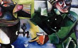 Chagall - Rusko - Marc Chagall - pijící voják, 1911-2