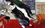 Chagall - Rusko - M.Chagal - Narozeniny, 1915