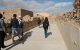 Izrael, po stopách biblických příběhů - Izrael - Masada, pevnost postavená králem Herodem Velikým, za 1.židovské války poslední útočiště povstalců