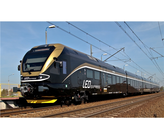 Do Tater za přírodou a termály po železnici 2022 - Česká republika - Leo expres, společnost jezdí s elektrickými jednotkami 480 (foto Leo)