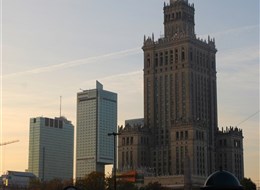 Polsko - Varšava - Palác kultury a vědy, 1955, výška 237 metrůk) (foto Lukáš Zedníček)