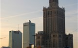 Velikonoce ve Varšavě ve jménu Chopina 2021 - Polsko - Varšava - Palác kultury a vědy, 1955, výška 237 metrůk) (foto Lukáš Zedníček)
