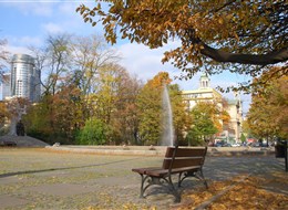 Polsko - Varšava - kouzlo podzimu ve Varšavě (foto Lukáš Zedníček)