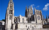 Burgos - Španělsko - Burgos - katedrála P.Marie, 1221 až do 16.stoetíl, přístavby v 18.století (Wiki free)
