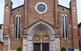 Verona - Itálie - Verona - sv.Anastázie, 1280-1400, dominikáni (Wiki-J.Ch.Benoist)