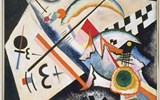 muzeum Peggy Guggenheimové - Itálie - Benátky - muzeum P.Guggenheim, P.Kandinskij, Bílý kříž, 1922