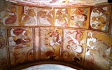 St.Savin - Francie - St.Savin - fresky v kostele jsou z doby kolem roku 1100 (foto P.Michal)