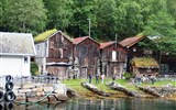 Geiranger - Norsko - Geiranger, původně osada lovců sobů, dnes 255 obyvatel