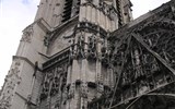Troyes - Francie - Champagne - Troyes, katedrála, detail věže sv.Pavla