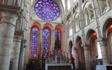 Laon - Francie - Pikardie - Laon - katedrála Notre Dame, interiér