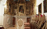Lisabon a Portugalsko, země mořeplavců - Portugalsko - Lisabon - katedrála, kaple sv.Anny, 18.století