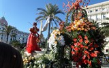 karneval v Nice - Francie - Nice - slavnost Les Batailles de Fleurs