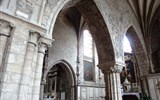 Boulogne - Francie - Pikardie - Boulogne-sur-Mer, Saint Nicolas, prvně zmiňovaný 1208, chór a transept postaveny 1220-50