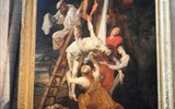 Saint Omer - Francie - Pikardie - S.Omer, katedrála, P.P.Rubens, Snímání z kříže, 1612