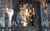 Saint Omer - Francie - Pikardie - S.Omer, Notre Dame, kaple P.Marie, socha kolem 1200, románskogotická, dříve významný poutní cíl