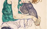 Egon Schiele - Česká republika - Egon Schiele, Adéla Hermsová, 1917