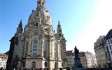 10 nejvýznamnějších památek města Drážďany - Německo - Drážďany, Frauenkirche, barokní, arch. Georg Bähr