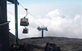 Etna - Itálie - Sicílie - Etna, lanovka z Rifugio Sapienza do výšky 2.500 metrů