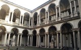 Pinacoteca di Brera - Itálie - Milán - Palazzo di Brera, původně klášter humiliátů, 1229-1347