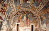 Pinacoteca di Brera - Itálie - Milán - Pinacoteca di Brera - fresky z oratoře Porro v Mocchirolu, kol 1377, asi Pietro da Nova