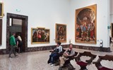 Pinacoteca di Brera - Itálie - Milán - Pinacoteca di Brera, sál Malířství střední Itálie 15. a 16.století