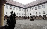 Slovinsko - termální lázně Ptuj a krása Jeruzalémských vinic 2022 - Slovinsko - Ptuj - minoritský klášter, založen 1239