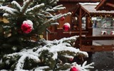 Švýcarský advent a slavnost Klausjagen 2021 - Švýcarsko - kouzlo Vánoc připomíná i tenhle stromeček