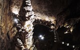 Slovinsko na Velikonoce a mořské lázně Laguna (Termaris) 2023 - Slovinsko - Grotta Gigante, dna Velké jeskyně nedohlédneš
