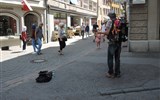 Kostnice - Německo - Kostnice, pouliční muzikant