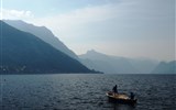 Gmunden - Rakousko - Traunsee, s  maximální hloubkou191 m je nejhlubším jezerem Rakouska