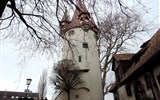 LINDAU - Německo - Lindau, Diedsturm (Věž zlodějů), dlouho městské vězení
