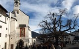 Advent v Salcburku s největším průvodem čertů na světě 2019 - Rakousko - Salcburk - pevnost Hohensalzburg, Festungkirche St.Georg, 1502