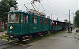 Do Tater komfortně po železnici - Slovensko - Tatry - historické vozy Tatranské železnice, provozovala společnost T.E.V.D. (foto L.Zedníček)