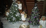 Muzeum Vánoc - Rakousko - Steyr - Weihnachtsmuzeum, Dráha Světem Vánoc, vánoční zvyky v provedení andělíčků