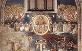 Padova - Itálie - Padova - kaple Scrovegniů, Poslední soud, Giotto, 1306