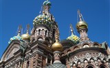 Moskva a Petrohrad 2021 - Rusko - Petrohrad - kostel Vykupitele, 1883-1912, A.Parland, uvnitř nádherné mozaiky